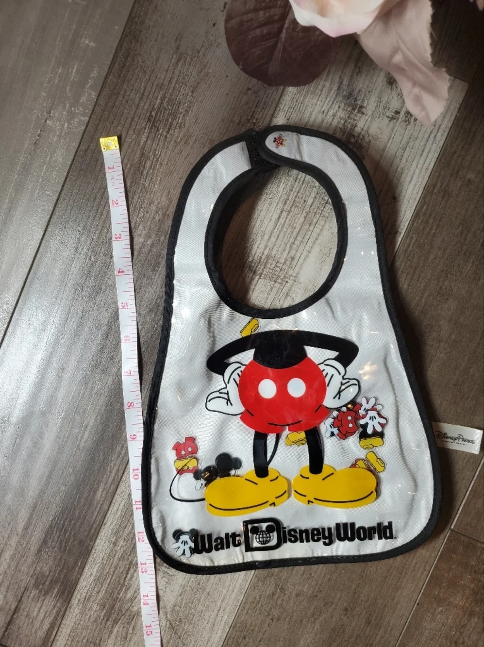 Disney Parks Walt Disney World Mickey Mouse Confetti Baby Bib